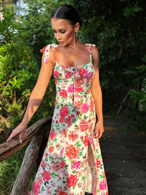 Pink Rose Dress